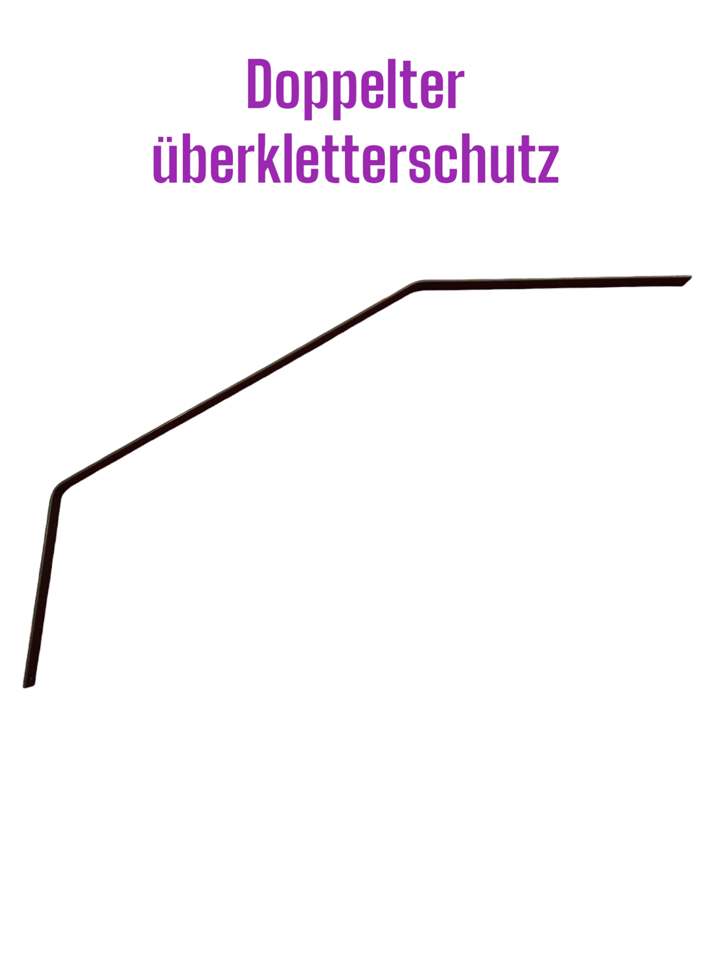 Doppelter Überkletterschutz